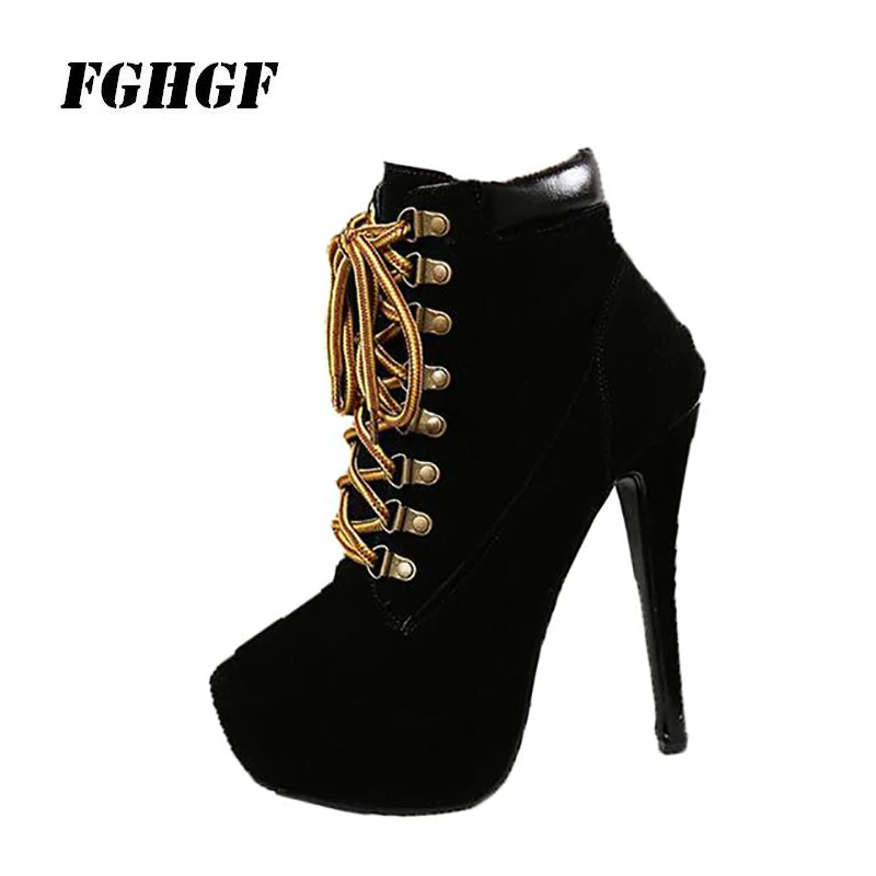 Short boots Ultra high with Cross strap Stiletto Martin boot ankle boot Autumn and winter The new Waterproof Taiwan Female
Short boots Ultra high with Cross strap Stiletto Martin boot ankle boot Autumn and winter The new Waterproof Taiwan Female