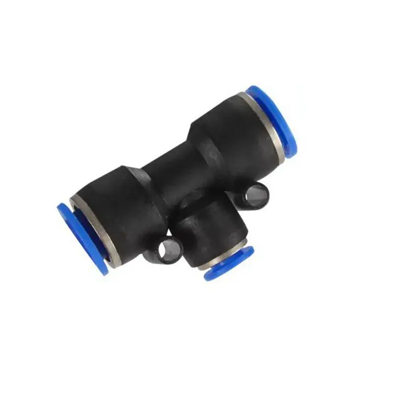 PEG6-4 Pneumatic Unequal Union Quick Connector Joint 3 Way Element 6mm to 4mm to 6mm Push In Tee Type Pipe Fitting Parts
PEG6-4 Pneumatic Unequal Union Quick Connector Joint 3 Way Element 6mm to 4mm to 6mm Push In Tee Type Pipe Fitting Parts