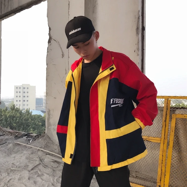 Retro Jackets Men stand collar Jacket Tracksuit Fashion Coats Hip Hop Male Streetwear Outwear
Retro Jackets Men stand collar Jacket Tracksuit Fashion Coats Hip Hop Male Streetwear Outwear