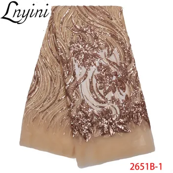 Fashion African French Tulle Lace Fabric High Quality Sequins Lace Fabrics Nigerian Net Lace for Wedding Party Dress L2651B-1
Fashion African French Tulle Lace Fabric High Quality Sequins Lace Fabrics Nigerian Net Lace for Wedding Party Dress L2651B-1