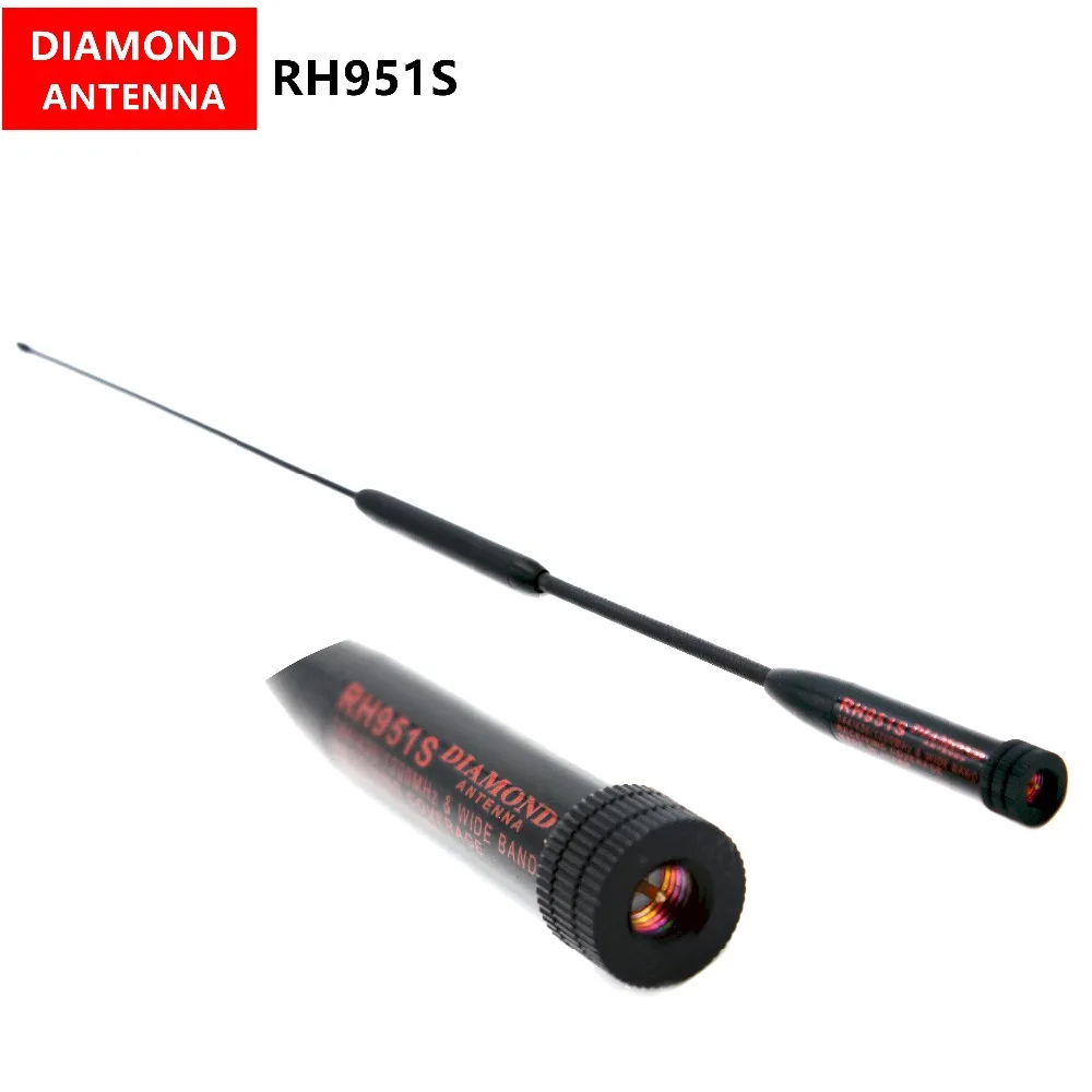 DIAMOND RH951S SMA-Male Dual Band Antenna for Yaesu VX-2R VX-7R VX-8DR KG-UV6D KG-UV8D KG-UV9D UV-985 UV-3R TYT TH-UVF8D TH-UV3R
DIAMOND RH951S SMA-Male Dual Band Antenna for Yaesu VX-2R VX-7R VX-8DR KG-UV6D KG-UV8D KG-UV9D UV-985 UV-3R TYT TH-UVF8D TH-UV3R