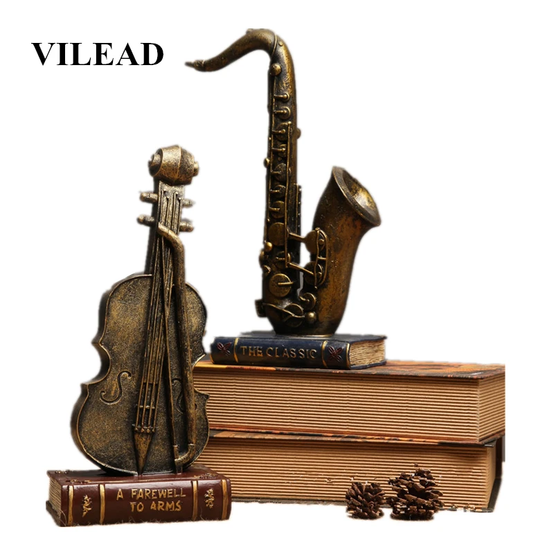VILEAD 11.4" Resin Creative Musical Instrument Miniatures Creative Cafe Soft Decoration Wine Cabinet TV Cabinet Vintage Crafts
VILEAD 11.4" Resin Creative Musical Instrument Miniatures Creative Cafe Soft Decoration Wine Cabinet TV Cabinet Vintage Crafts