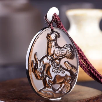 2017 years of respect for the election is a chicken year life mascot Ji Niu days to help ice kind obsidian pendant
2017 years of respect for the election is a chicken year life mascot Ji Niu days to help ice kind obsidian pendant