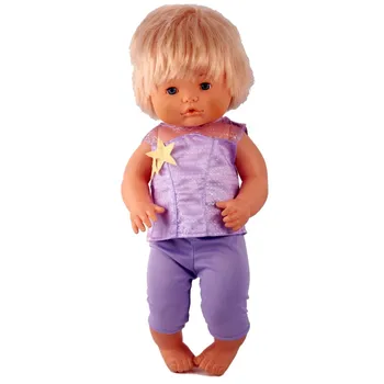 Clothes For Dolls Fit 41 cm Nenuco Doll Nenuco y su Hermanita Deluxe Purple Outfits Star Vest And Pants For 16inch Nenuco
Clothes For Dolls Fit 41 cm Nenuco Doll Nenuco y su Hermanita Deluxe Purple Outfits Star Vest And Pants For 16inch Nenuco