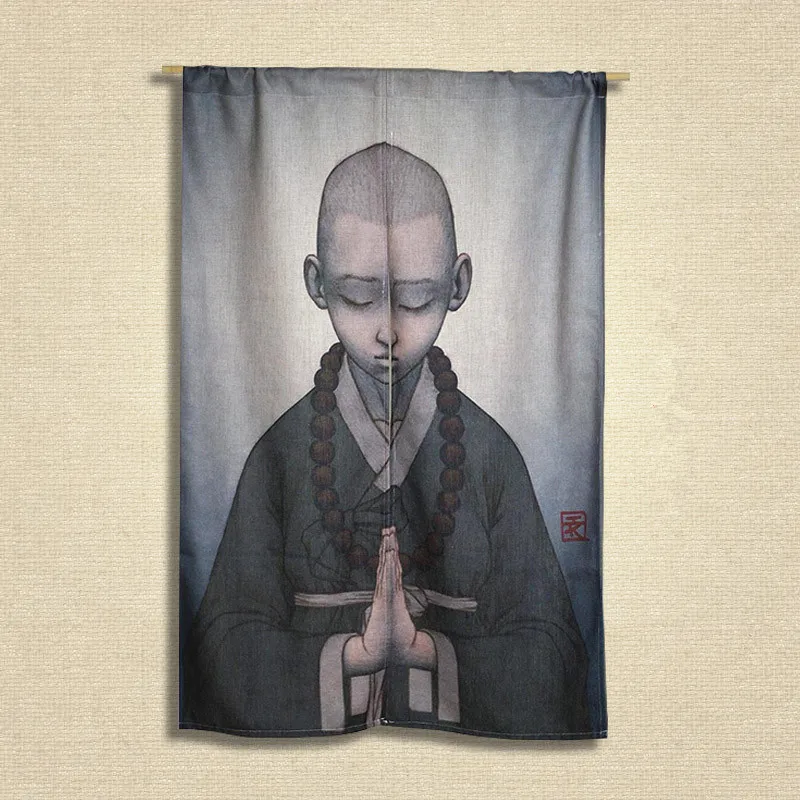 Zen Cotton Linen Room Partition/Divider Creative Cotton Linen Door Curtains Hanging Home/Coffee Shop Decor DEVOUT YOUNG MONK
Zen Cotton Linen Room Partition/Divider Creative Cotton Linen Door Curtains Hanging Home/Coffee Shop Decor DEVOUT YOUNG MONK