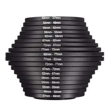 100% GUARANTEE 18pcs Camera Lens Filter Step Up & Down Ring Adapter For Canon Nikon sony all camera DSLR
100% GUARANTEE 18pcs Camera Lens Filter Step Up & Down Ring Adapter For Canon Nikon sony all camera DSLR