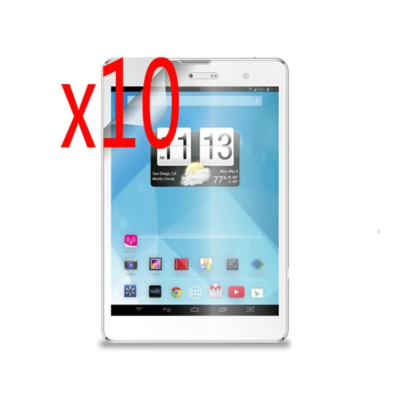 

10x LCD films + 10x Clean cloth , Anti-Glare Matte Screen Protector Matted Protective Film Guards For Trio AXS 4G 7.85" Tablet