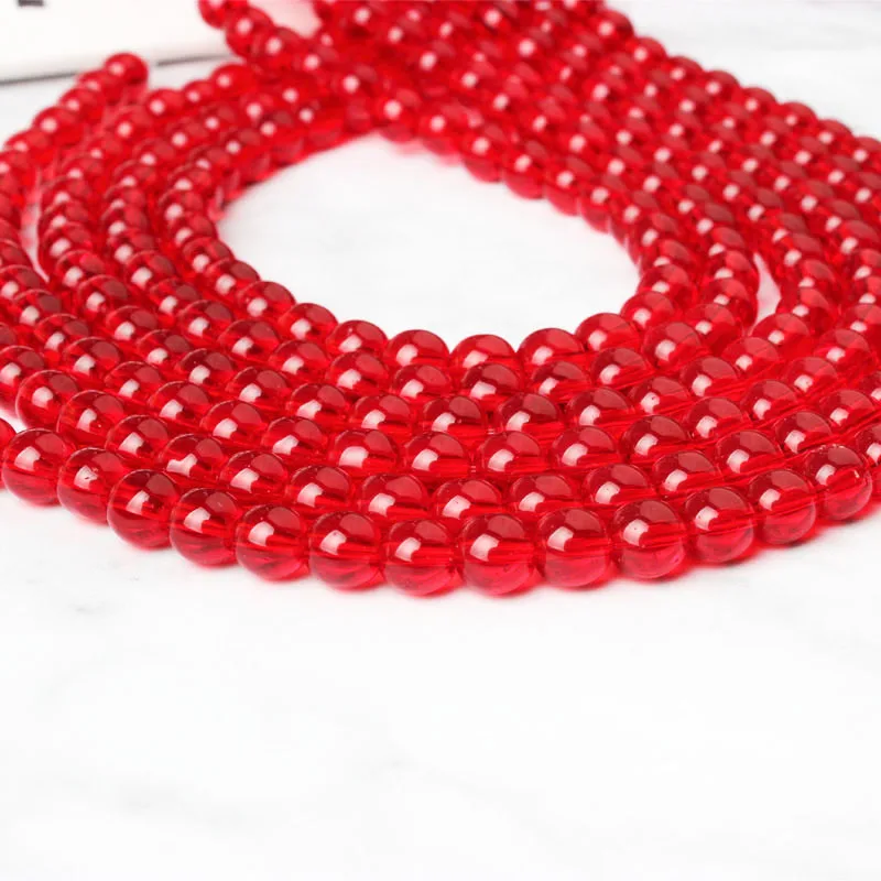 LIngXiang natural Jewelry 4/6/8/10/12mm red glass loose Beads DIY Men and women bracelet necklace ear stud accessories make
LIngXiang natural Jewelry 4/6/8/10/12mm red glass loose Beads DIY Men and women bracelet necklace ear stud accessories make