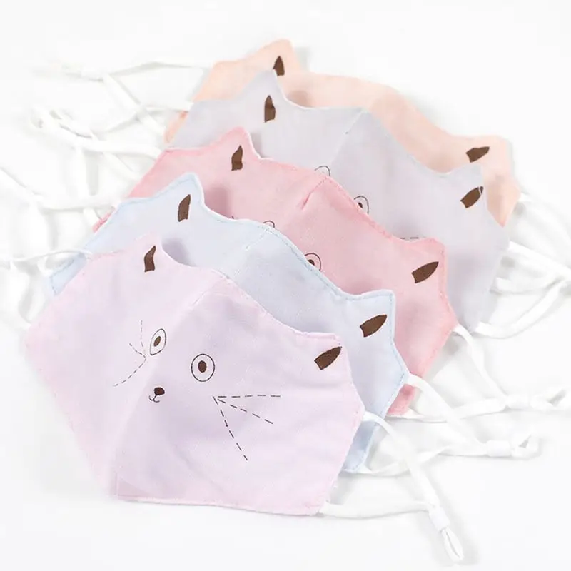 1pc Kids Sunproof Anti Dust Cotton Mouth Mask Cartoon Bear Cat Printed Cute 3D Ears Foldable Washable Earloop Respirator
1pc Kids Sunproof Anti Dust Cotton Mouth Mask Cartoon Bear Cat Printed Cute 3D Ears Foldable Washable Earloop Respirator