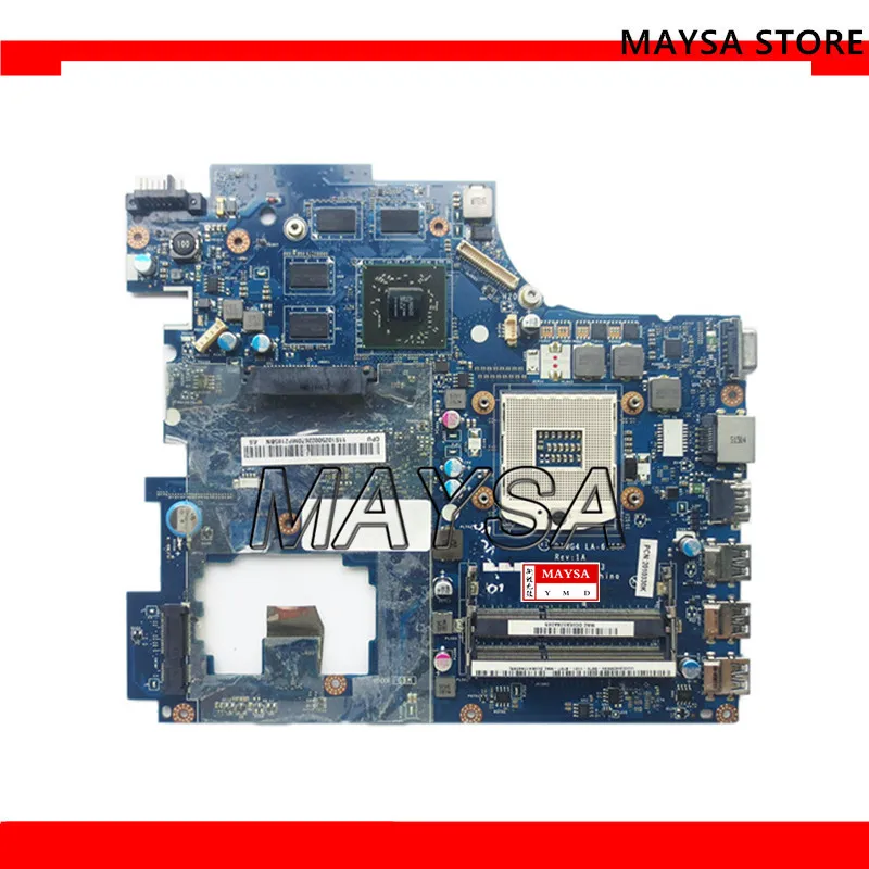Материнская плата PIWG4 LA 6758P REV: 1 0 для ноутбука Lenovo IdeaPad Y770 G770 HM65 DDR3 PGA989 материнская