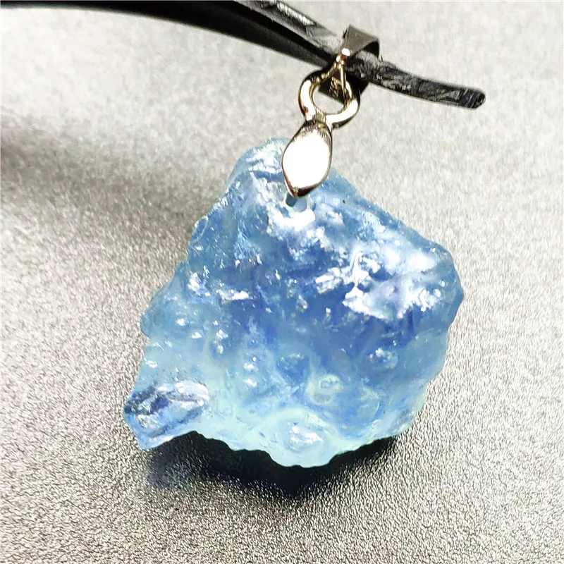 Natural Aquamarine Pendant (4)
