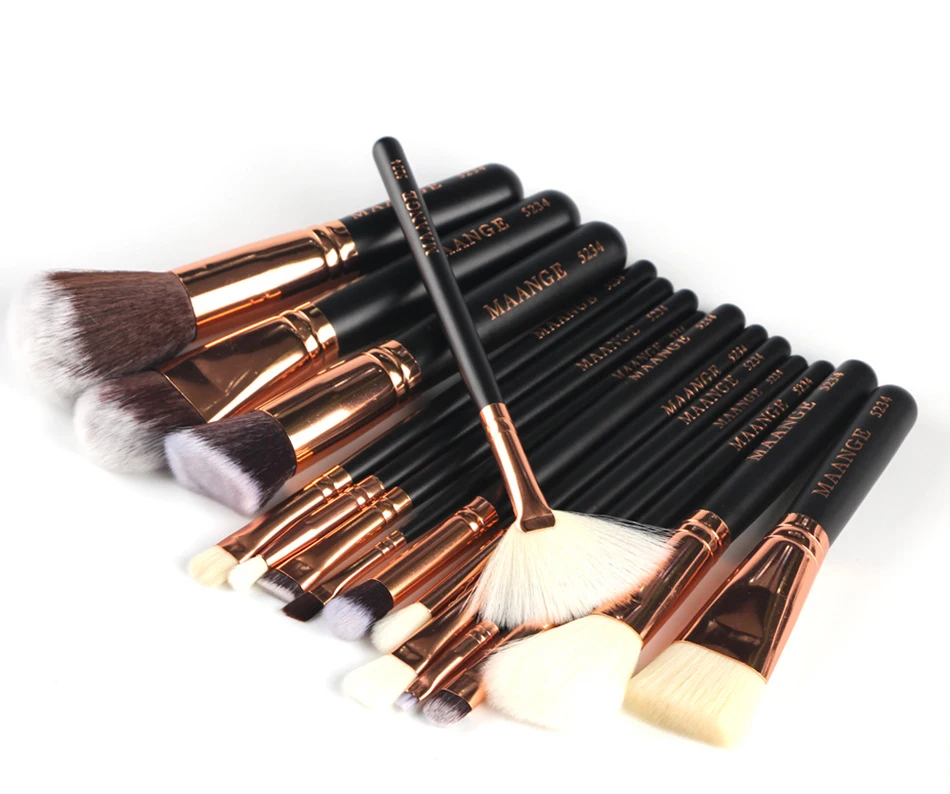 15Pcs/set Rose Gold Makeup Brushes Set Kit Foundation Brush Tool Beauty Tools pincel maquiagem
15Pcs/set Rose Gold Makeup Brushes Set Kit Foundation Brush Tool Beauty Tools pincel maquiagem