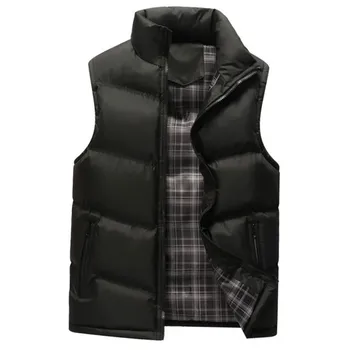 Mens Jacket Sleeveless Vest Winter Fashion Casual Slim Coats Brand Clothing Cotton-Padded Men Vest Men Waistcoat Large Size Coat
Mens Jacket Sleeveless Vest Winter Fashion Casual Slim Coats Brand Clothing Cotton-Padded Men Vest Men Waistcoat Large Size Coat