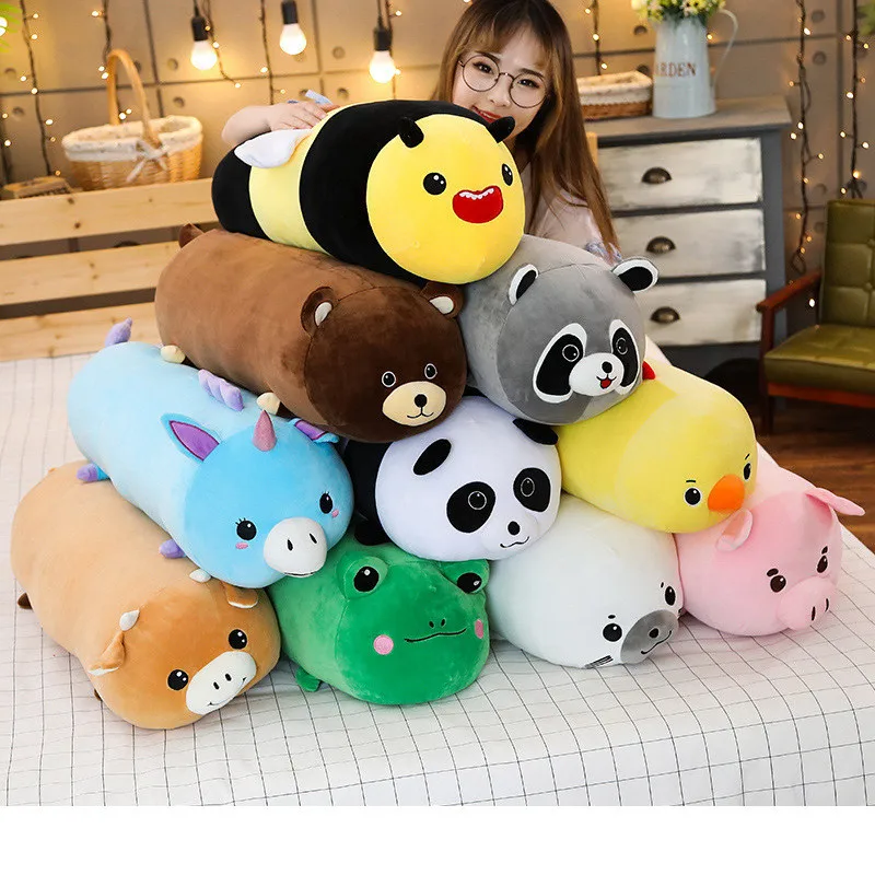Cute Animals Plush Toy Stuffed Soft Kawaii Animal Cartoon Unicorn Panda Sea Lion Long Pillow Lovely Gift for Kids Baby Children
Cute Animals Plush Toy Stuffed Soft Kawaii Animal Cartoon Unicorn Panda Sea Lion Long Pillow Lovely Gift for Kids Baby Children