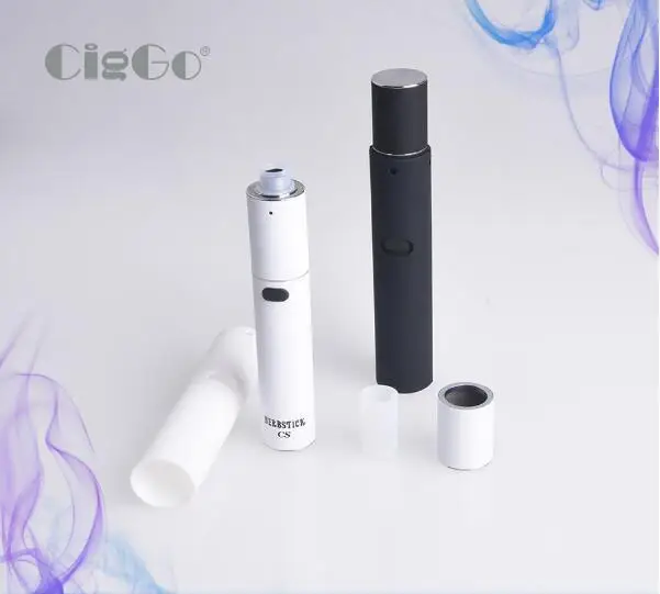 Ciggo original herbstick CS 2 vaporizer dry herb Vape Pen Herbal e cigarette can fit refill herbstick eco