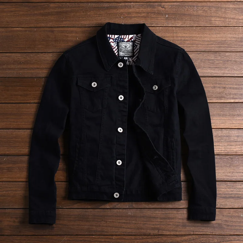 2019 Spring Denim Jacket Men Slim Fit Coats Fashion Vintage Brand Clothing Pure Cotton Plus Size Jean Jacket
2019 Spring Denim Jacket Men Slim Fit Coats Fashion Vintage Brand Clothing Pure Cotton Plus Size Jean Jacket