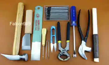 10pcs Professional Cobbler's Shoe Repair Tool Kit Set Punch Awl Cutter Hammer Rasp Professional Cobbler's Shoe Repair Tool Set
10pcs Professional Cobbler's Shoe Repair Tool Kit Set Punch Awl Cutter Hammer Rasp Professional Cobbler's Shoe Repair Tool Set