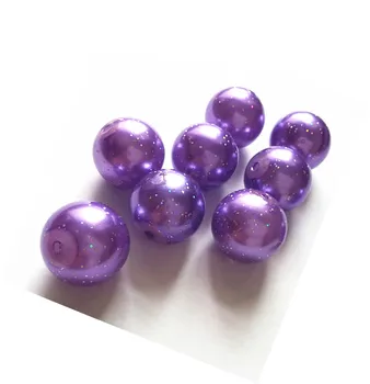(choose size) 10mm/12mm20mm light purple color Acrylic glitter Powder spraying pearl Beads for Necklace Jewelry
(choose size) 10mm/12mm20mm light purple color Acrylic glitter Powder spraying pearl Beads for Necklace Jewelry