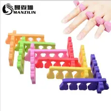 EVA губка пены разделитель пальцев ног инструменты для ногтей дизайн ногтей для салонного педикюра инструмент для маникюра Уход за ногами 1 п...(China)