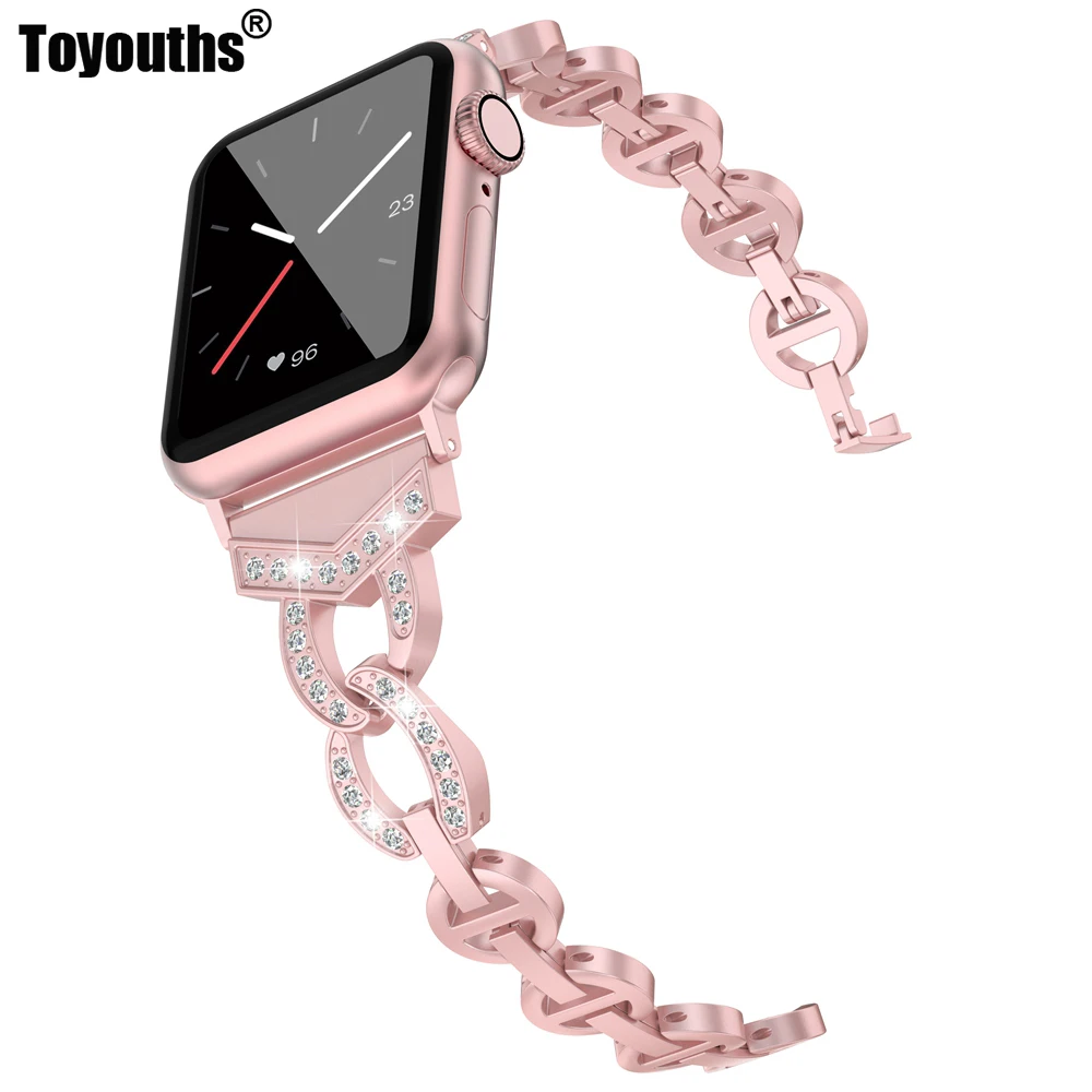 Для Apple Watch Band 38 мм 42 мм 40 мм 44 мм для женщин браслет из нержавеющей стали для iWatch Band Series 4,3,2,1 Bling Стразы
Для Apple Watch Band 38 мм 42 мм 40 мм 44 мм для женщин браслет из нержавеющей стали для iWatch Band Series 4,3,2,1 Bling Стразы