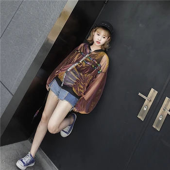 Dazzle Colour Gauze Loose Jacket Clothes Jazz Dance Costume Sexy Hollow For Women Hip Hop Street Dance Top Attire DQT1188
Dazzle Colour Gauze Loose Jacket Clothes Jazz Dance Costume Sexy Hollow For Women Hip Hop Street Dance Top Attire DQT1188