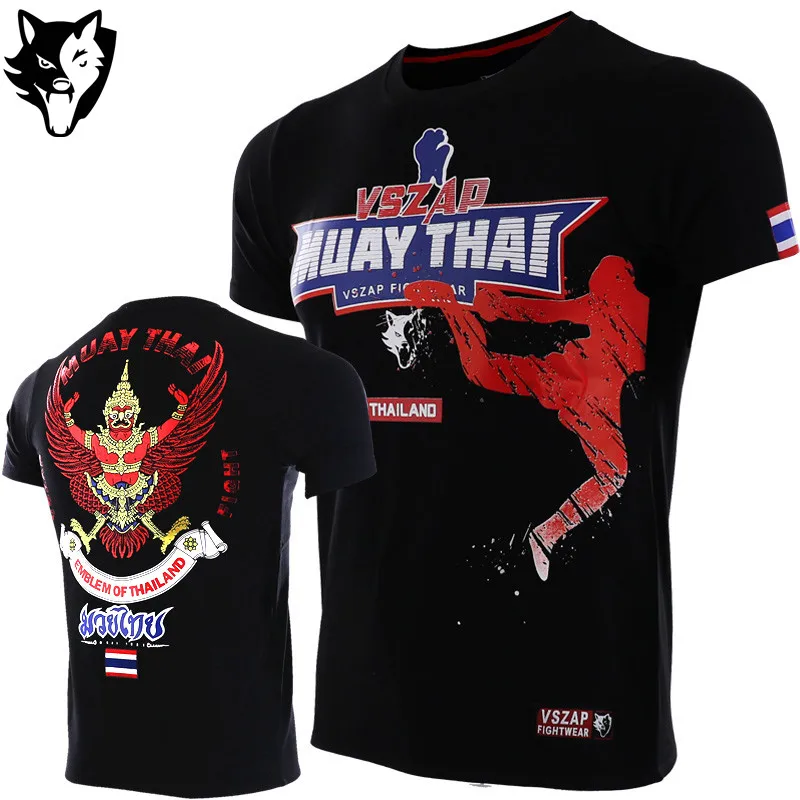 VSZAP Boxing Jerseys Fight MMA Shorts T-Shirt Gym Tee Shirt Boxing Fitness Sport Muay Thai Cotton Breathable Fighting Shirt Men
VSZAP Boxing Jerseys Fight MMA Shorts T-Shirt Gym Tee Shirt Boxing Fitness Sport Muay Thai Cotton Breathable Fighting Shirt Men
