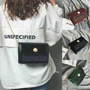 Women PU Leather Handbag Satchel Messenger Shoulder CrossBody Bag Sequined Casual Ladies Flap Bag
Women PU Leather Handbag Satchel Messenger Shoulder CrossBody Bag Sequined Casual Ladies Flap Bag