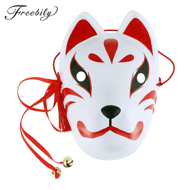 Full Face Hand-Painted Japan Fox Mask PVC Red Kitsune Cosplay Mask for Masquerades Festival Costume Party Show
Full Face Hand-Painted Japan Fox Mask PVC Red Kitsune Cosplay Mask for Masquerades Festival Costume Party Show