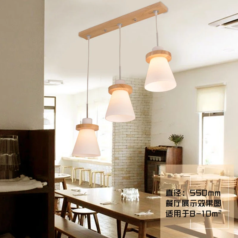 wood-Pendant-Lights-Glass-lampshade-Decorative-lamp-Indoor-Meals-dining-vintage-lamp-e27-bulb-Guest
