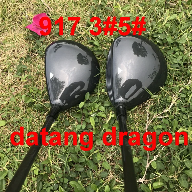 

OEM quality datang dragon golf driver 917 woods F2 3#5# fairway woods with TourAD TP6 stiff graphite shaft 2pcs golf clubs