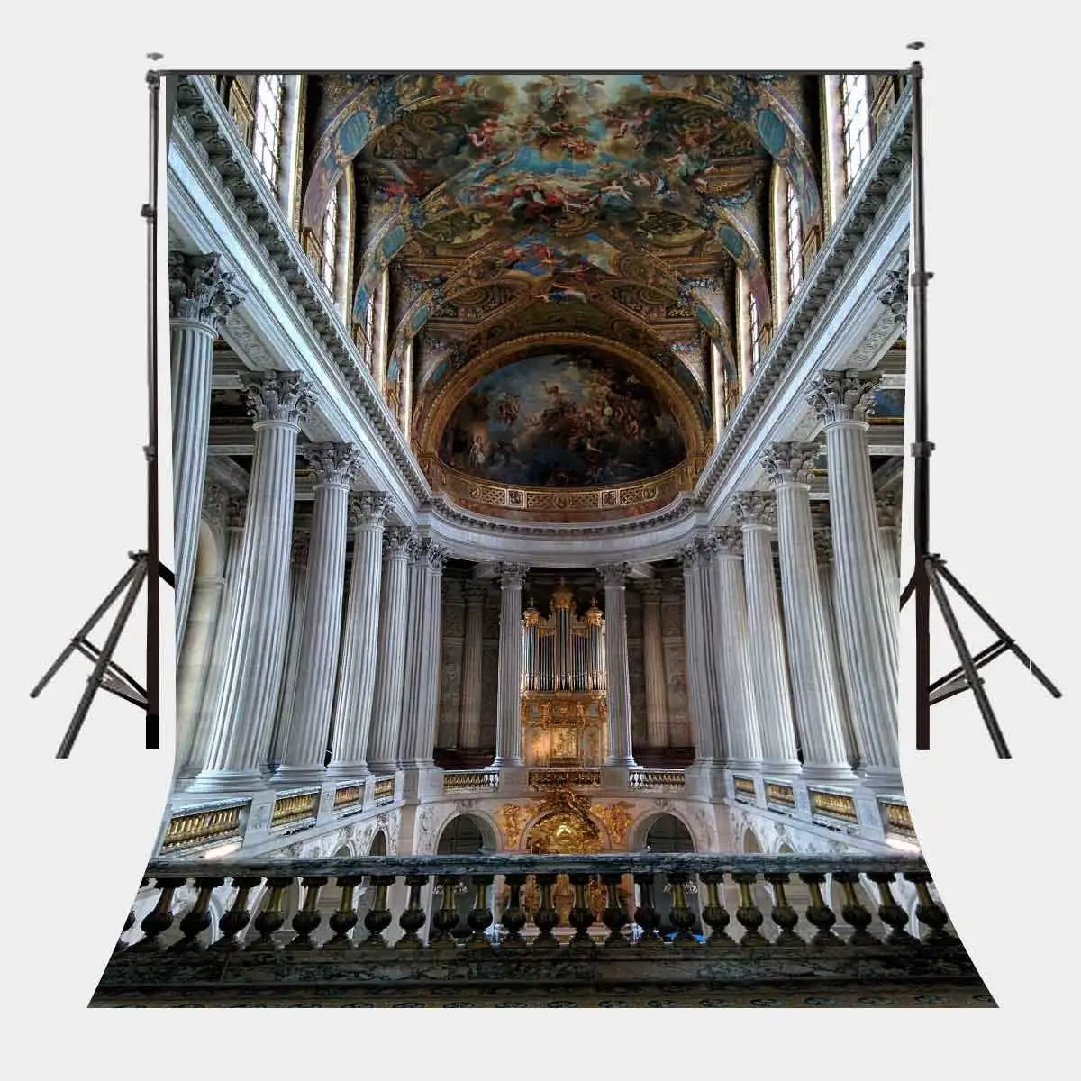 150x220cm Retro European Building Versailles Palace Backdrop European Style Painting Vault Photography Background
150x220cm Retro European Building Versailles Palace Backdrop European Style Painting Vault Photography Background