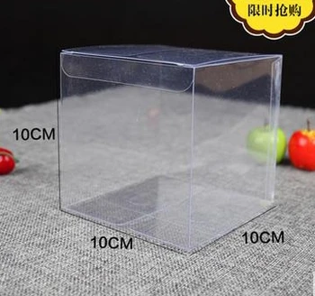 10*10*10cm 50PCS Clear Plastic Package Boxes Christmas Gift Packaging Box PVC Underwear Jewelry Boxes
10*10*10cm 50PCS Clear Plastic Package Boxes Christmas Gift Packaging Box PVC Underwear Jewelry Boxes