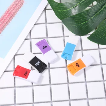 5Pcs USB2.0 Card Reader USB 2.0 Memory Cards Reader Cardreader for Micro SD TF Card Laptop Computer Accessories Color Random
5Pcs USB2.0 Card Reader USB 2.0 Memory Cards Reader Cardreader for Micro SD TF Card Laptop Computer Accessories Color Random