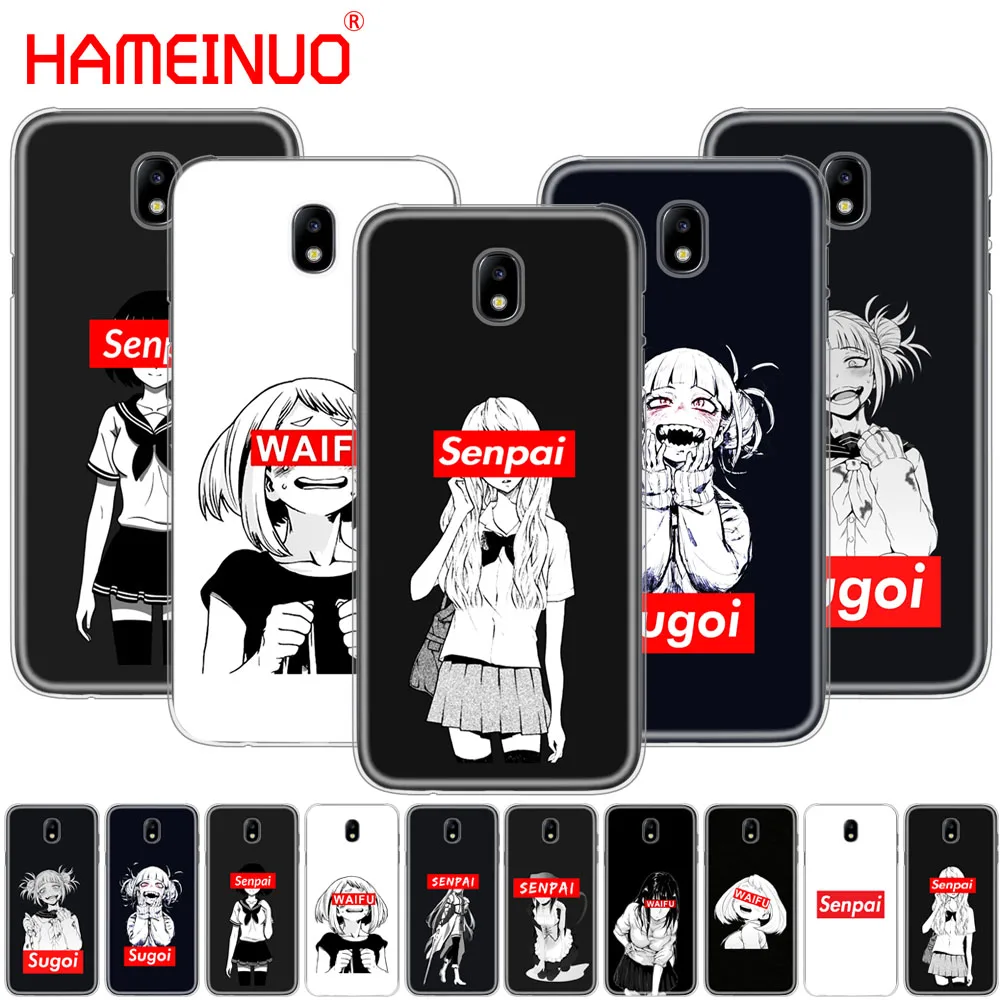 HAMEINUO Sugoi Senpai Anime waifu cover phone case for Samsung Galaxy J3 J5 J7 2017 J527 J727 J327 J330 J530 J730 PRO | Мобильные