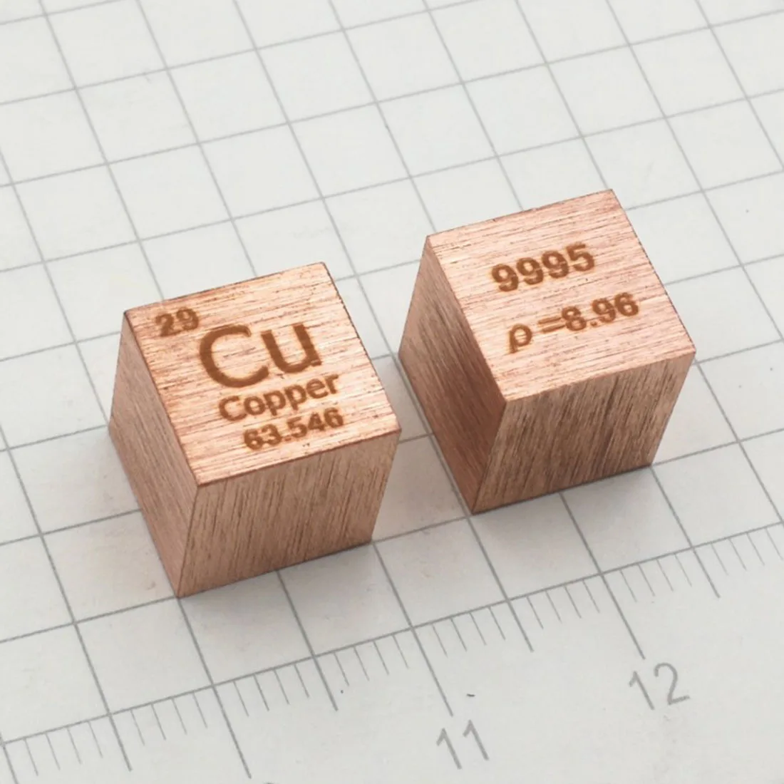 10 X 10 X 10mm (Cu≥99.9%) Wiredrawing Copper Cube Periodic Table Of Elements Cube Cu Hand Made DIY Crafts Display Educational
10 X 10 X 10mm (Cu≥99.9%) Wiredrawing Copper Cube Periodic Table Of Elements Cube Cu Hand Made DIY Crafts Display Educational