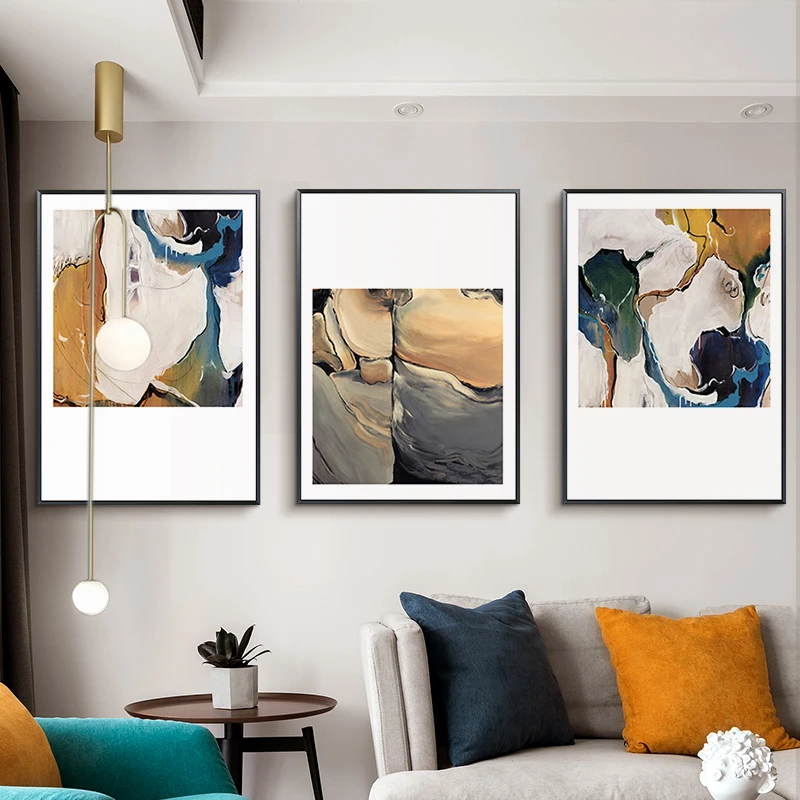 Nordic Modern Style Wall Art Print Picture for Living Room Decorative Canvas Painting Abstract Golden Poster Home Decor Unframed
Nordic Modern Style Wall Art Print Picture for Living Room Decorative Canvas Painting Abstract Golden Poster Home Decor Unframed