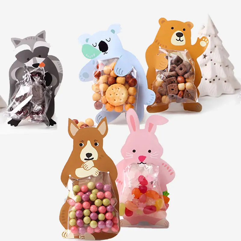 30pcs Animal Candy Bag Rabbit Raccoon Biscuits Packaging Birthday Party Supplies Wedding Candy Packing Dessert Table Decoration
30pcs Animal Candy Bag Rabbit Raccoon Biscuits Packaging Birthday Party Supplies Wedding Candy Packing Dessert Table Decoration