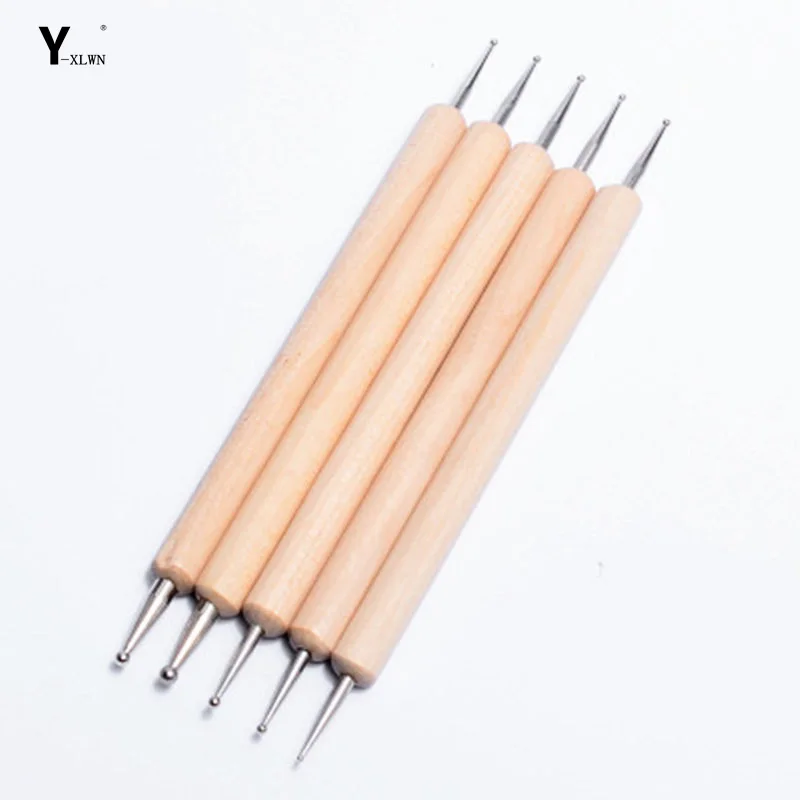 Y-XLWN Manicure Tools Wholesale Wood Double Point Drill Pen Painted Pen 5 Pack Set Nail pen Nail pen
Y-XLWN Manicure Tools Wholesale Wood Double Point Drill Pen Painted Pen 5 Pack Set Nail pen Nail pen