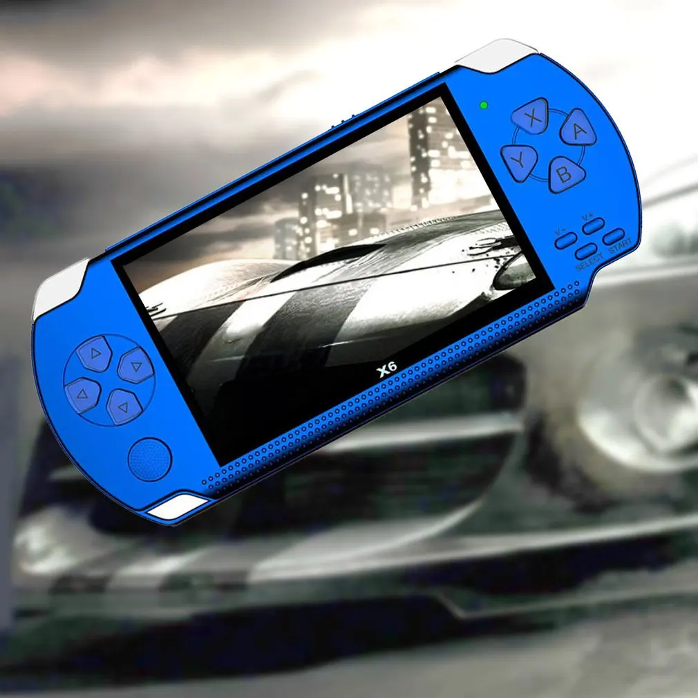 Handheld Game Console Screen Mp5 Game Player Mp4 Player Real 8gb Support For X6 PSP Game Camera Video
Handheld Game Console Screen Mp5 Game Player Mp4 Player Real 8gb Support For X6 PSP Game Camera Video