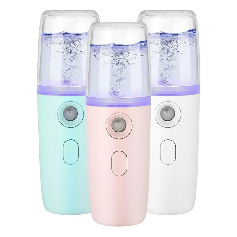 Portable Nano Mist Spray Handy Atomization Mister Facial Moisturizing Mini Face Humidifier
Portable Nano Mist Spray Handy Atomization Mister Facial Moisturizing Mini Face Humidifier