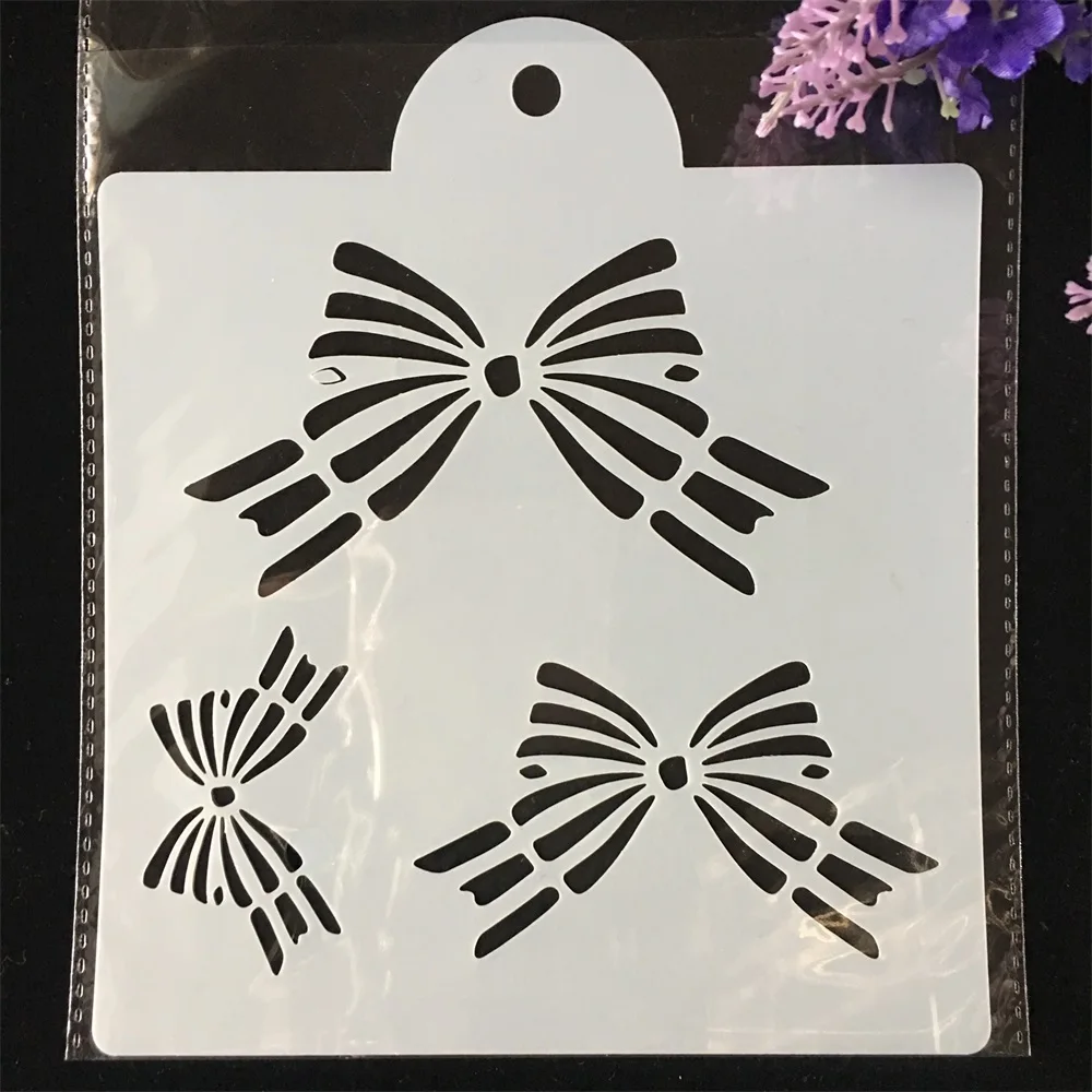 1Pcs 15cm Bowknot Craft DIY Layering Stencils Painting Scrapbook Coloring Embossing Album Decorative Card Template
1Pcs 15cm Bowknot Craft DIY Layering Stencils Painting Scrapbook Coloring Embossing Album Decorative Card Template