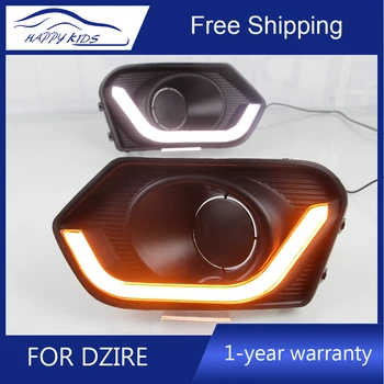Car styling Led drl for Suzuki Dzire 2017-2018 led drl daytime light for New Dzire led with Yellow Running signal fog lamp cover
Car styling Led drl for Suzuki Dzire 2017-2018 led drl daytime light for New Dzire led with Yellow Running signal fog lamp cover