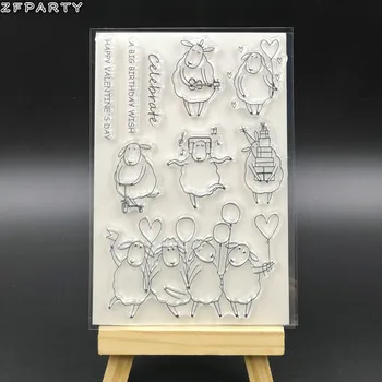 ZFPARTY Cute Sheep Transparent Clear Silicone Stamp for DIY scrapbooking/photo album Decorative Card Making
ZFPARTY Cute Sheep Transparent Clear Silicone Stamp for DIY scrapbooking/photo album Decorative Card Making