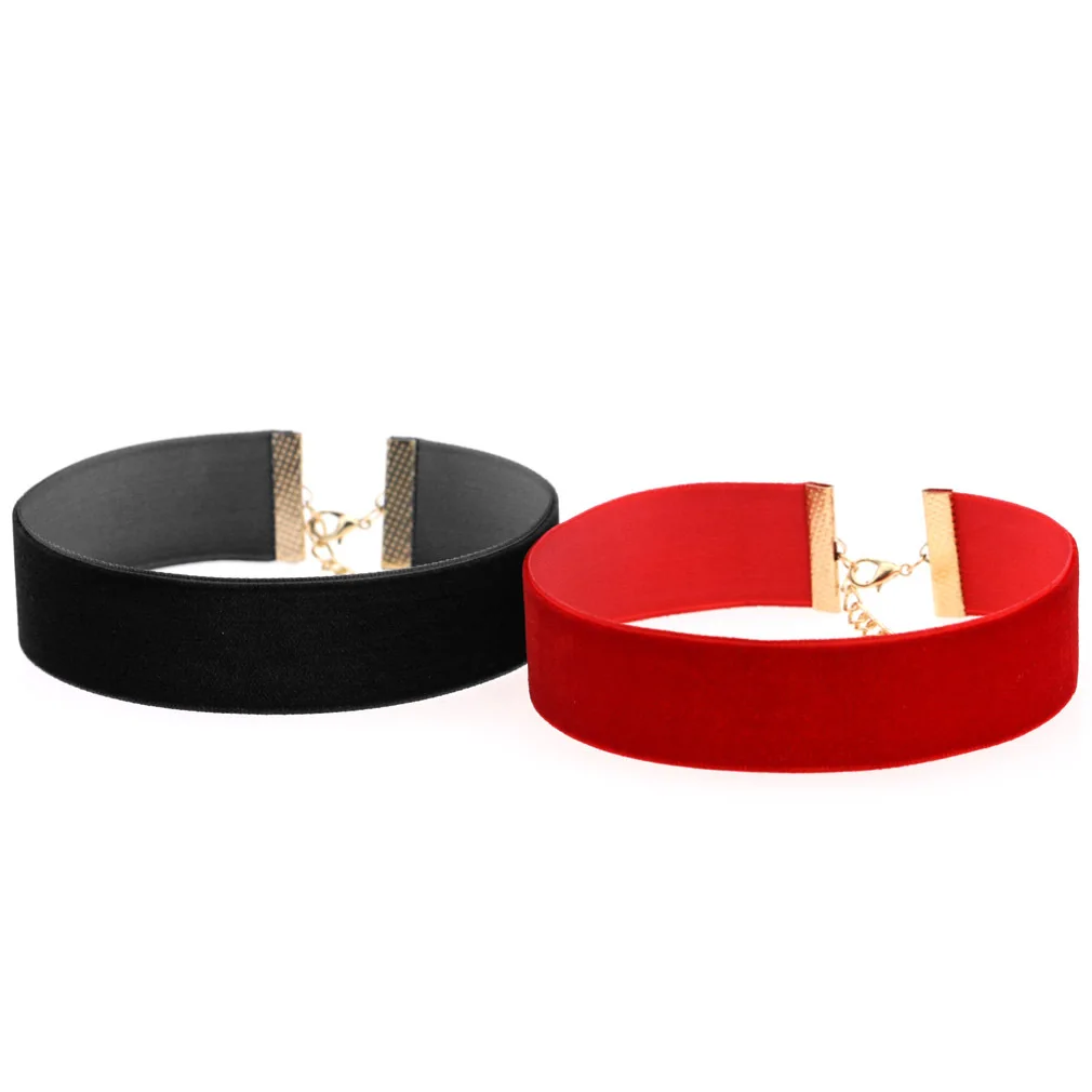 Exaggerated Wide Flocking Ribbon Necklace Female Velvet Collar neck necklace Fashion Women Jewelry European American New Popular
Exaggerated Wide Flocking Ribbon Necklace Female Velvet Collar neck necklace Fashion Women Jewelry European American New Popular