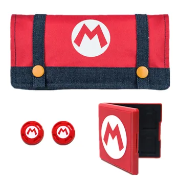 Carrying Storage Bag Portable Game Bag Pouch Cover Case for Nintend Switch NS Console with Game Card Box Thumb Grips for Joy Con
Carrying Storage Bag Portable Game Bag Pouch Cover Case for Nintend Switch NS Console with Game Card Box Thumb Grips for Joy Con