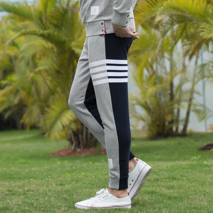 2019 Fashion TB THOM Brand Sweatpants Men Panelled Personality Casual Sports Trousers Tracksuit Bottoms Mens Jogger Track Pants
2019 Fashion TB THOM Brand Sweatpants Men Panelled Personality Casual Sports Trousers Tracksuit Bottoms Mens Jogger Track Pants