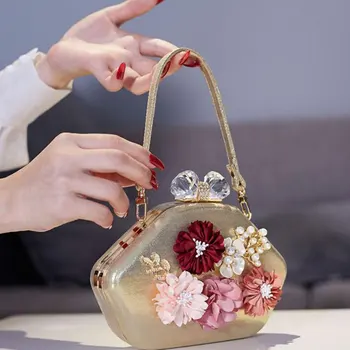 LJT 2019 New Luxury Handbags Women Bags Designer Fashion Prom Evening Bag Diamond Flower Clutch Bag Banquet Party Purse feminina
LJT 2019 New Luxury Handbags Women Bags Designer Fashion Prom Evening Bag Diamond Flower Clutch Bag Banquet Party Purse feminina
