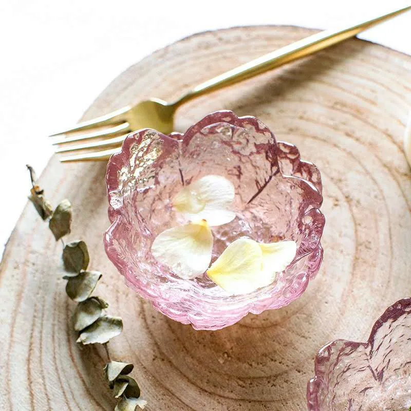 6Pcs Sakura Dish Japanese-style Glass Small Dish Small Salad Plate Dried Fruit Plate Dessert Plate Dumplings Dish Wedding Gift
6Pcs Sakura Dish Japanese-style Glass Small Dish Small Salad Plate Dried Fruit Plate Dessert Plate Dumplings Dish Wedding Gift