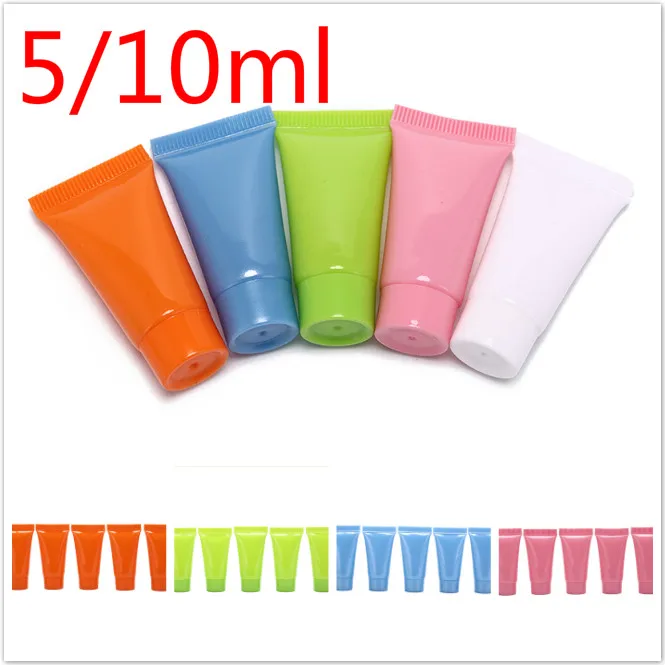 5pcs Cosmetic Soft Tube 5/10ml plastic Lotion Containers Empty Makeup squeeze tube Refilable Bottles Emulsion Cream Packaging
5pcs Cosmetic Soft Tube 5/10ml plastic Lotion Containers Empty Makeup squeeze tube Refilable Bottles Emulsion Cream Packaging