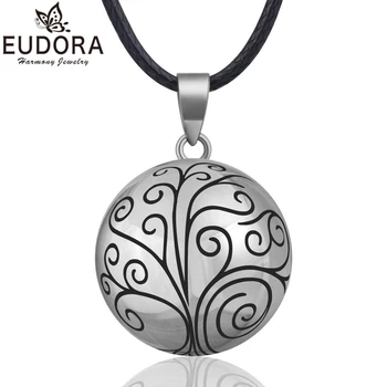 EUDORA Harmony Ball Pendant Necklace Tree Chime Bola for Women Fashion Jewelry Gift Mexican Pregnancy Ball 45''Chain B316
EUDORA Harmony Ball Pendant Necklace Tree Chime Bola for Women Fashion Jewelry Gift Mexican Pregnancy Ball 45''Chain B316